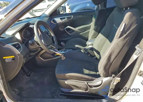 2015 Hyundai Veloster из США, поврежденный, VIN KMHTC6ADXFU233177